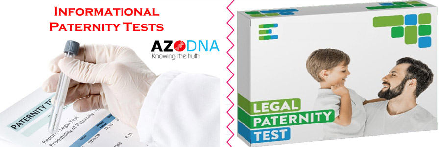 Informational VS Legal Paternity Test