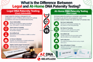 Read more about the article What Is the Difference Between Legal and At-Home DNA Paternity Testing?